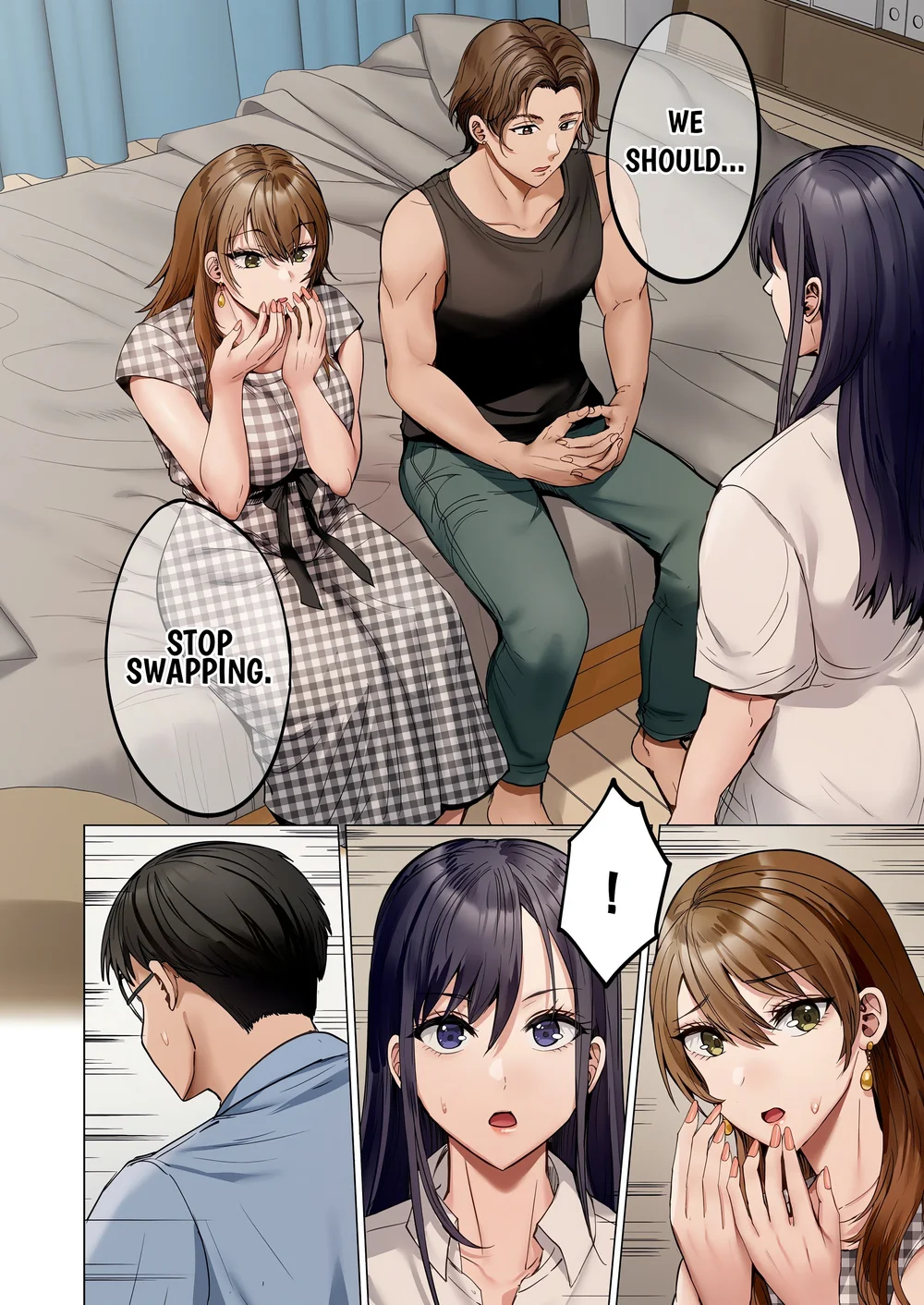 Married Couple Swap: He’s Better Than My Husband (Uncensored) Chapter 130 - Page 4