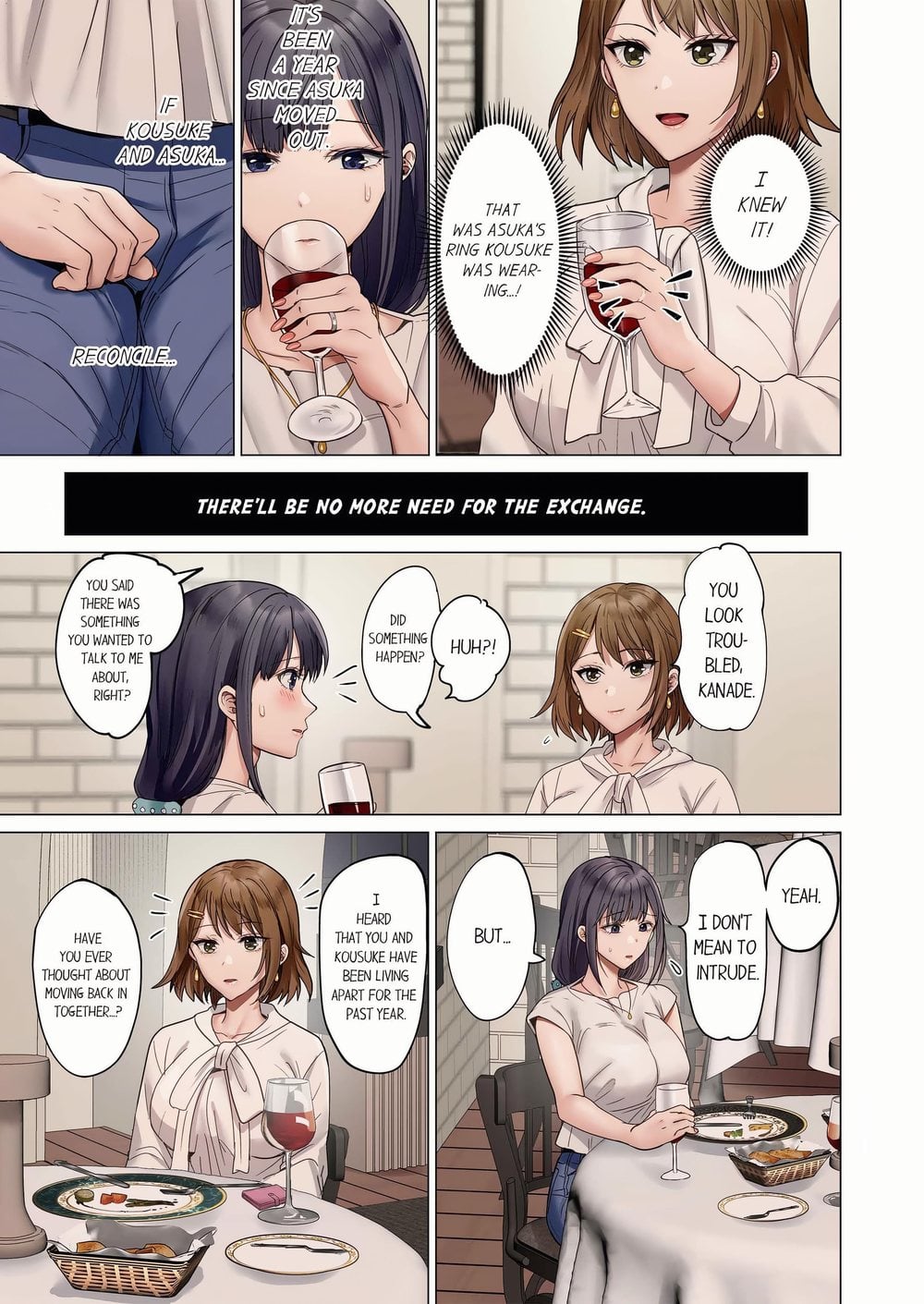 Married Couple Swap: He’s Better Than My Husband (Uncensored) Chapter 145 - Page 3