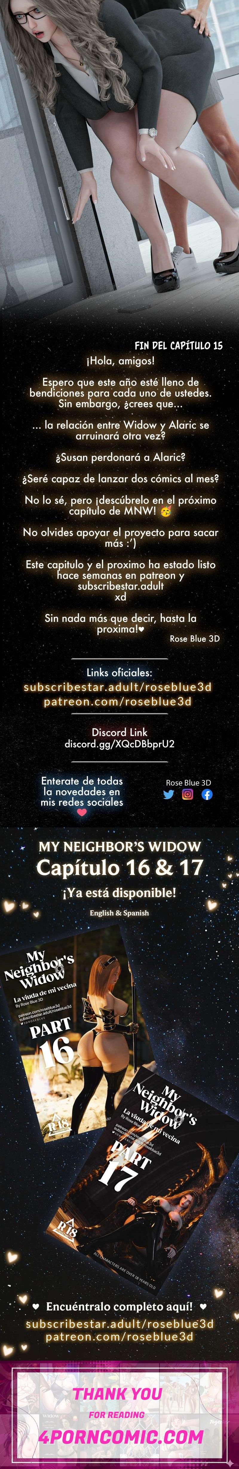 My Neighbor’s Widow [Rose Blue 3D] Chapter 15 - Page 48