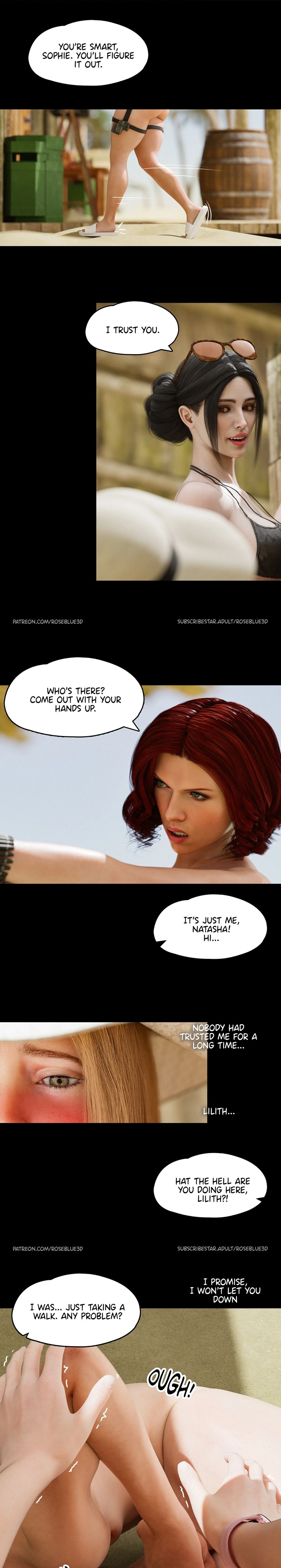 My Neighbor’s Widow [Rose Blue 3D] Chapter 20 - Page 34