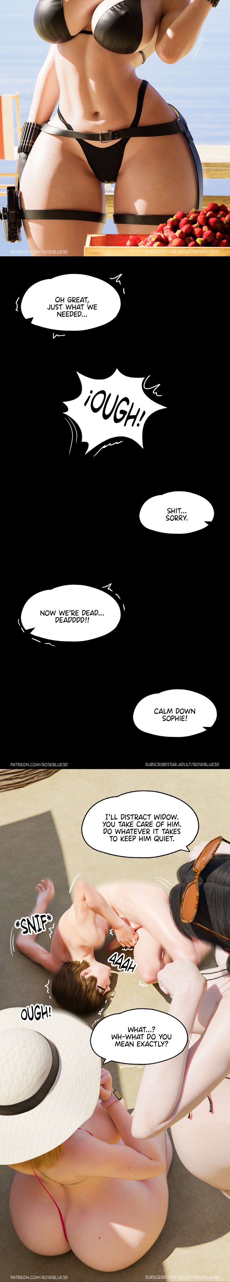 My Neighbor’s Widow [Rose Blue 3D] Chapter 21 - Page 33