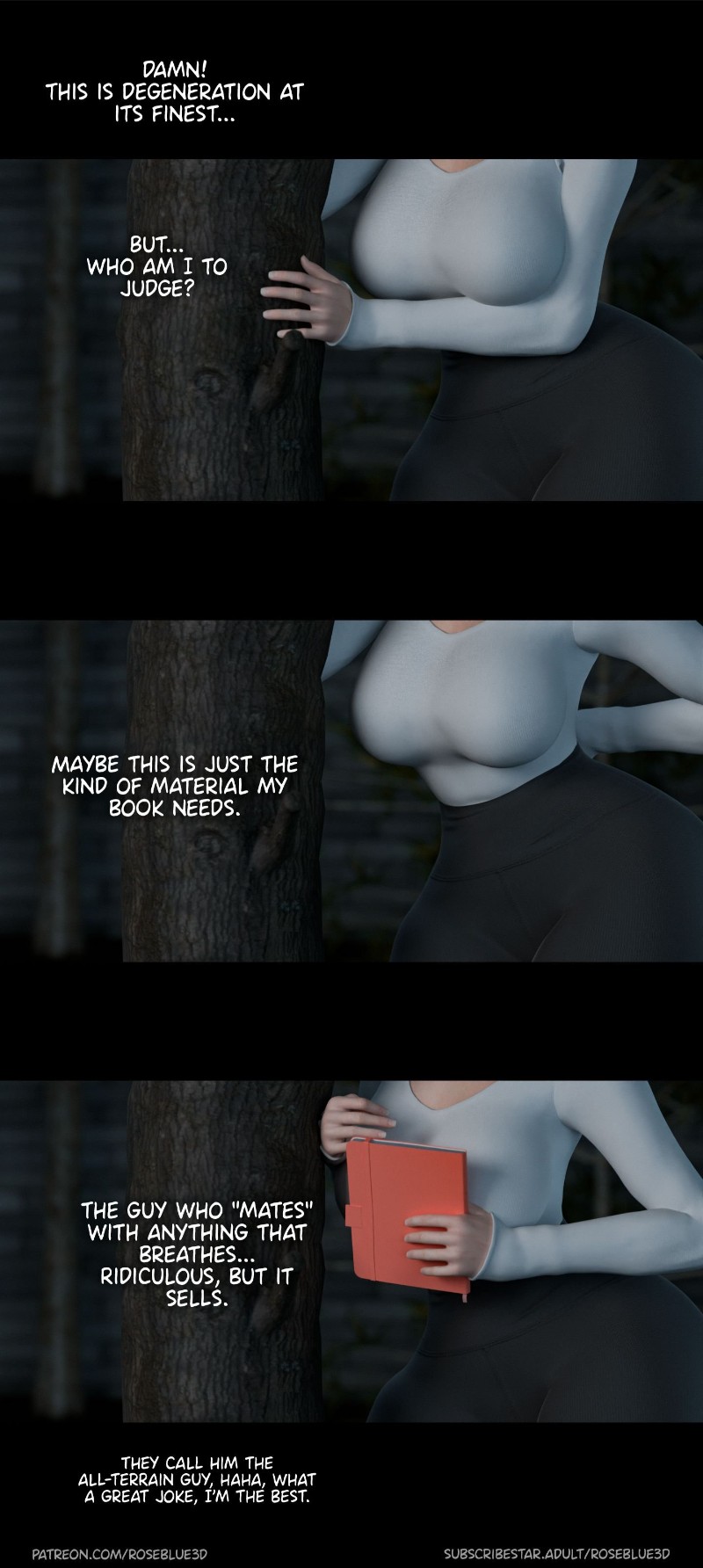 My Neighbor’s Widow [Rose Blue 3D] Chapter 29 - Page 33