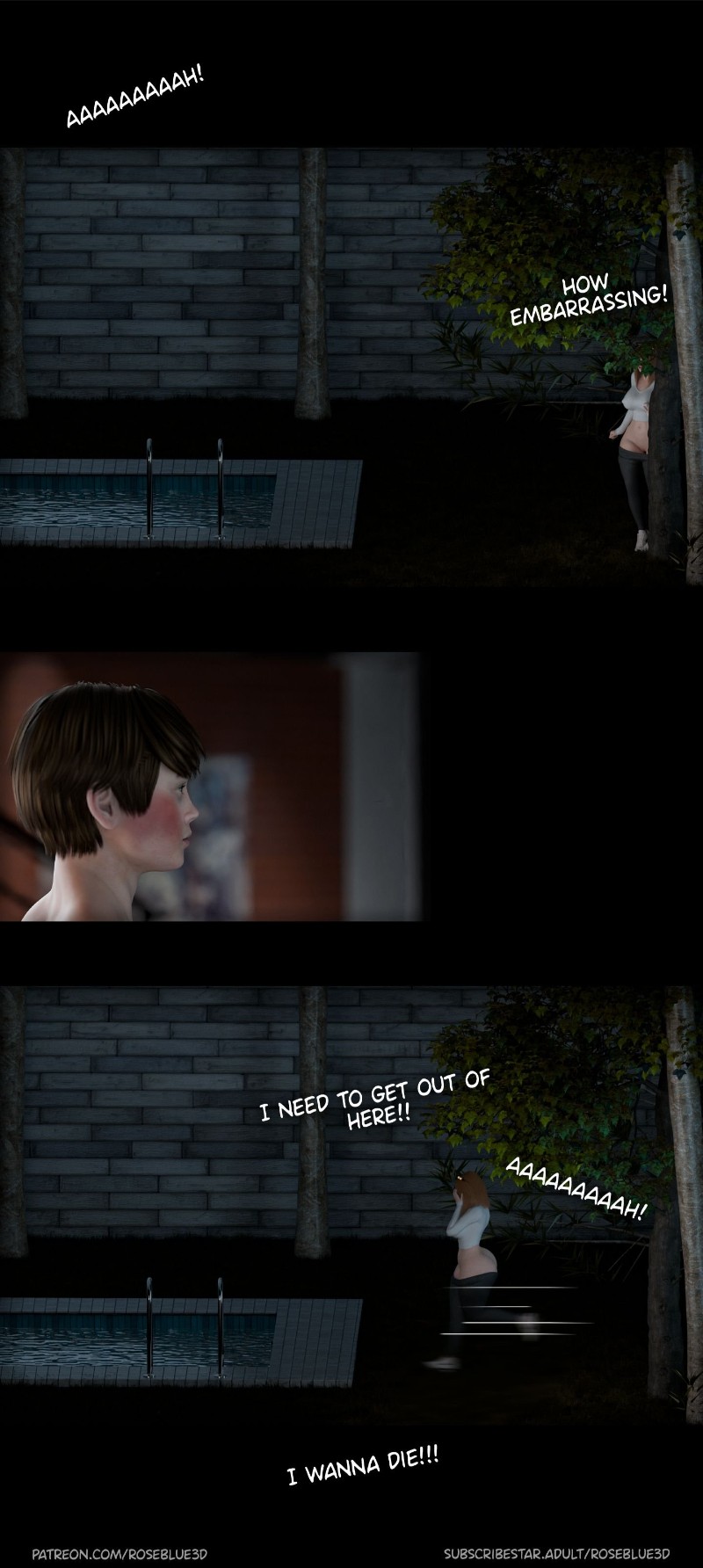 My Neighbor’s Widow [Rose Blue 3D] Chapter 29 - Page 87