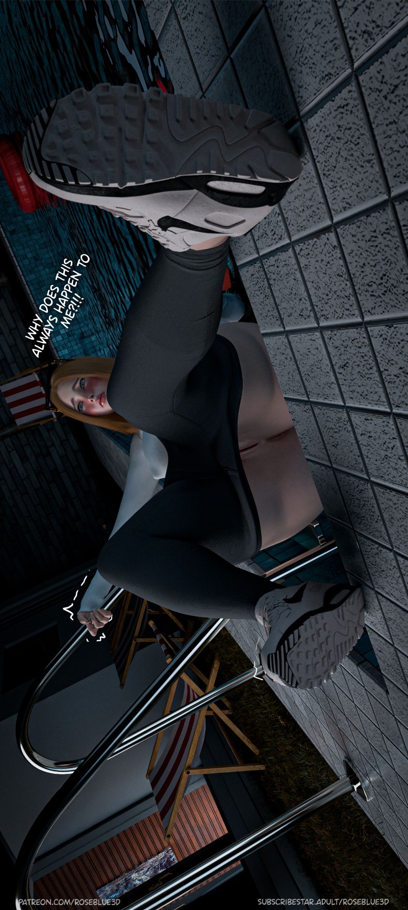 My Neighbor’s Widow [Rose Blue 3D] Chapter 29 - Page 94