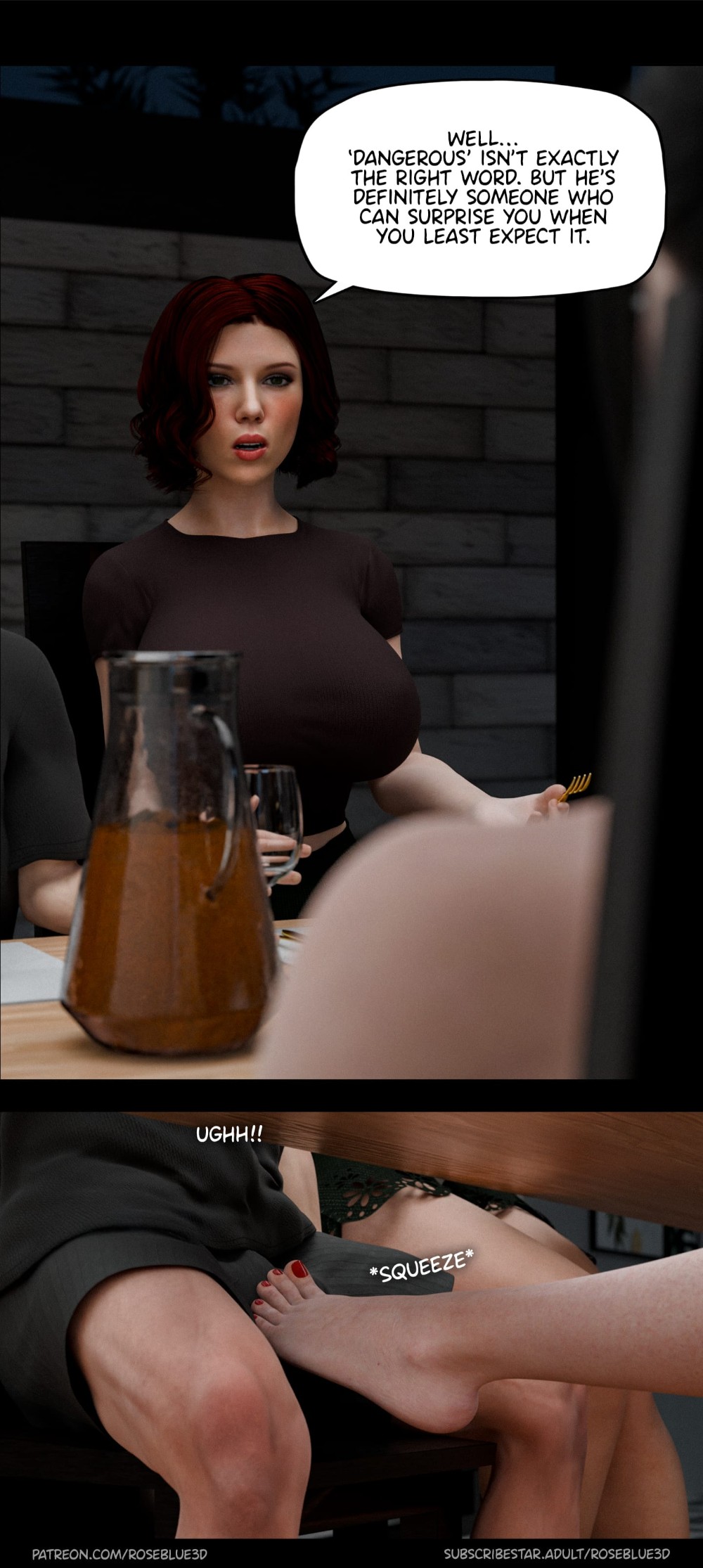 My Neighbor’s Widow [Rose Blue 3D] Chapter 35 - Page 31