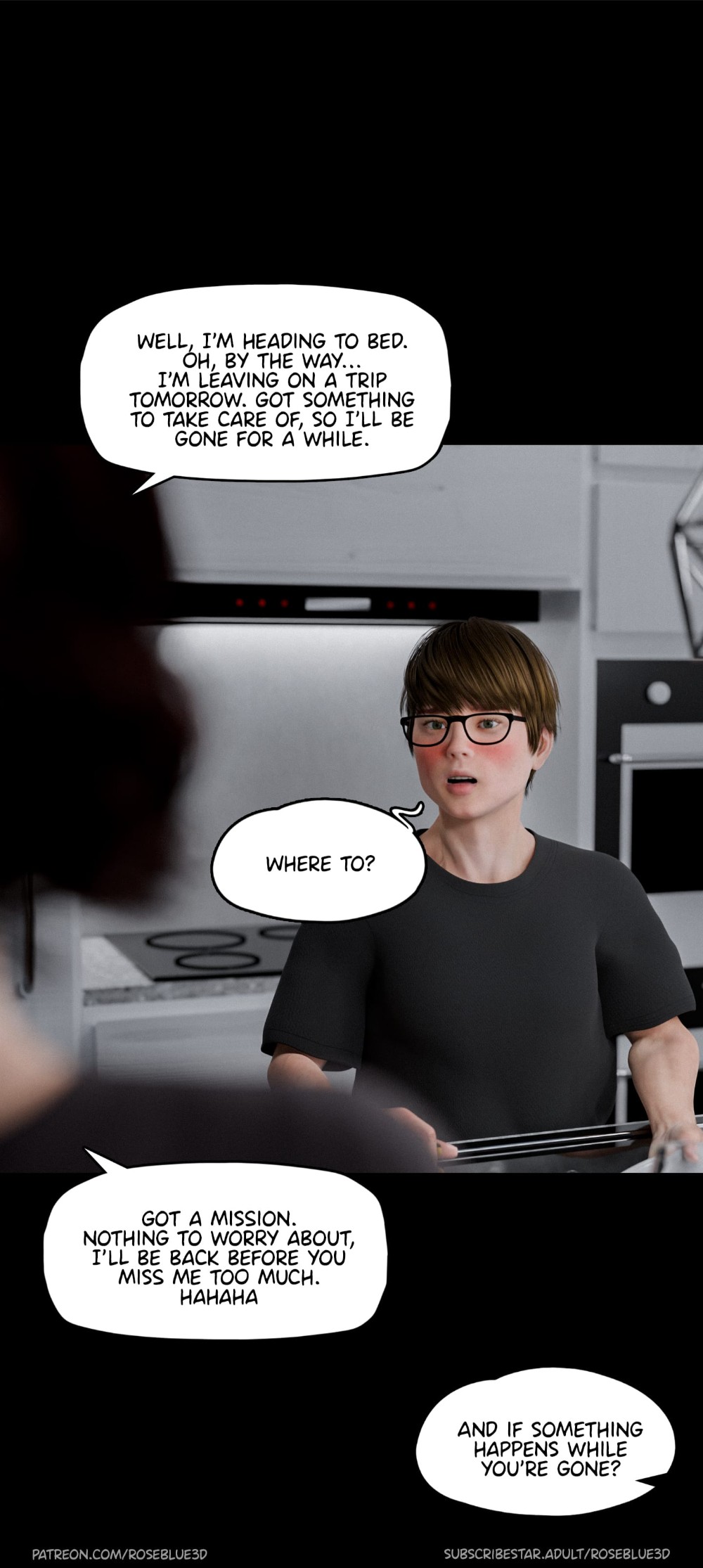 My Neighbor’s Widow [Rose Blue 3D] Chapter 35 - Page 49