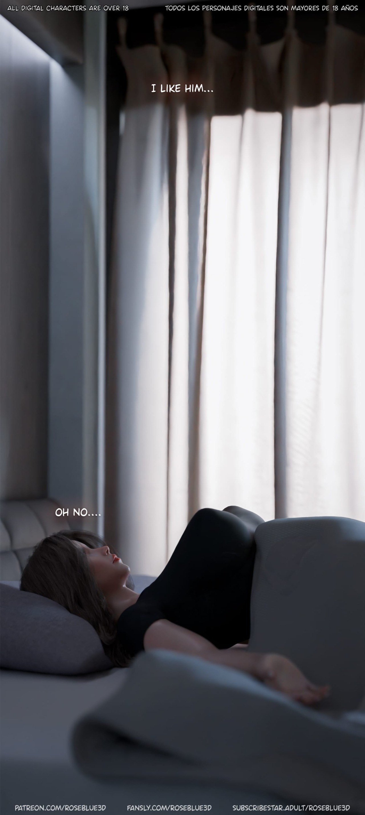 My Neighbor’s Widow [Rose Blue 3D] Chapter 51 - Page 135